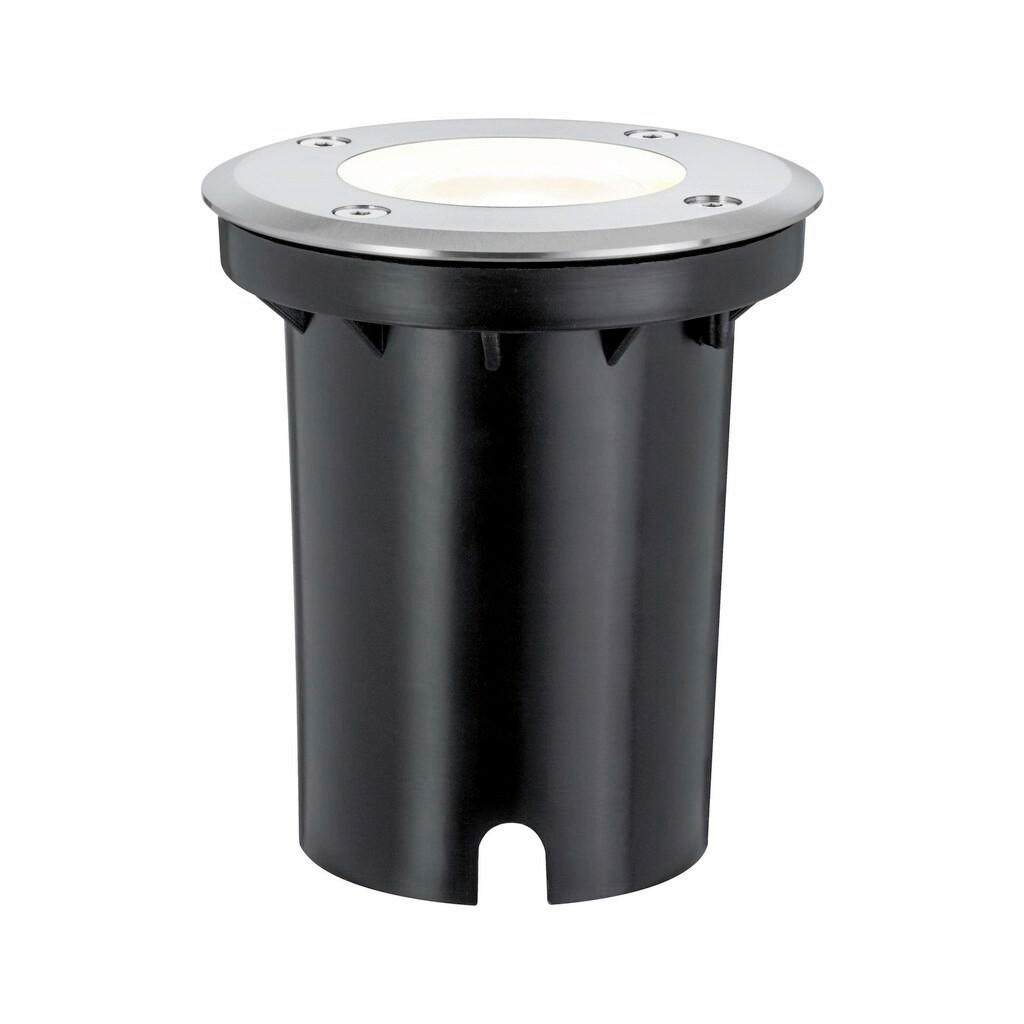LED-AUßENLEUCHTE 10,8 cm  - Edelstahlfarben, Basics, Metall (10,8cm) - Paulmann