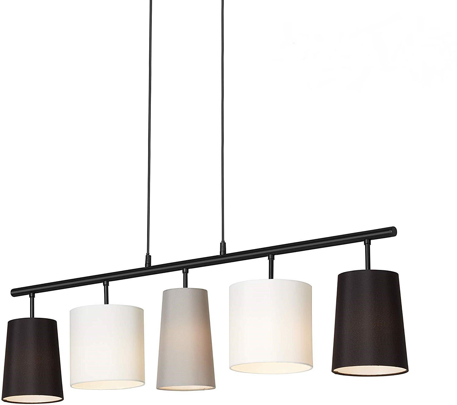 VISEČA SVETILKA  Design by KARE  100/120 cm           - siva/črna, Trendi, kovina/umetna masa (100/120cm)