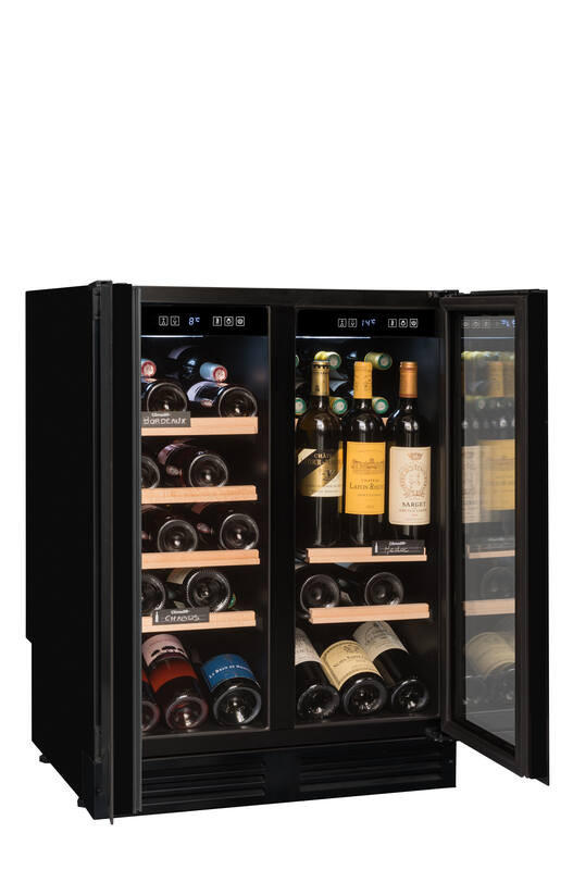 WEINKÜHLSCHRANK AVU49DPB1  - Basics, Glas/Holz (59,5/81,7/57,4cm)