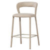 BARHOCKER in Textil Sandfarben  - Sandfarben, MODERN, Textil (48/95/52cm) - Livetastic