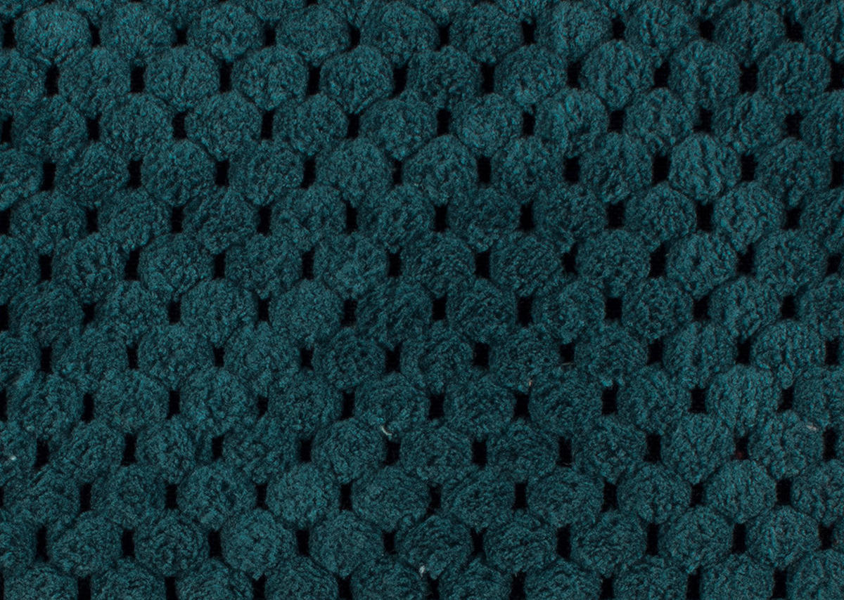 ECKSOFA in Velours Dunkelblau  - Schwarz/Dunkelblau, Design, Kunststoff/Textil (236/326cm) - Xora