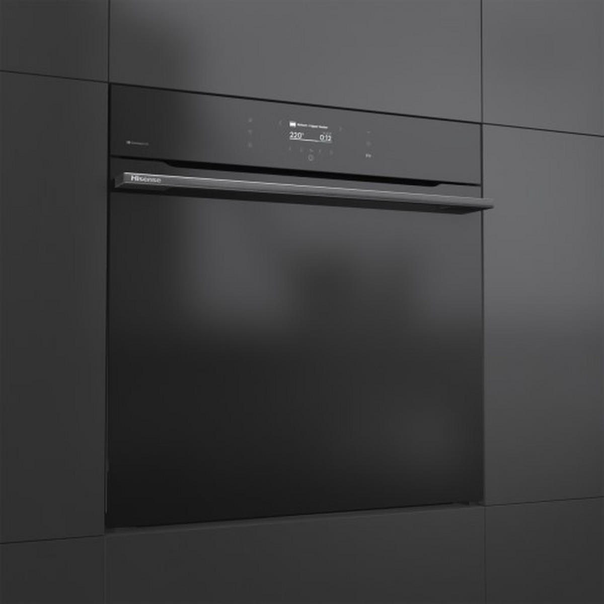 EINBAUBACKOFEN BI614P8B  - Schwarz, Basics, Metall (59,5/59,5/56,4cm) - Hisense