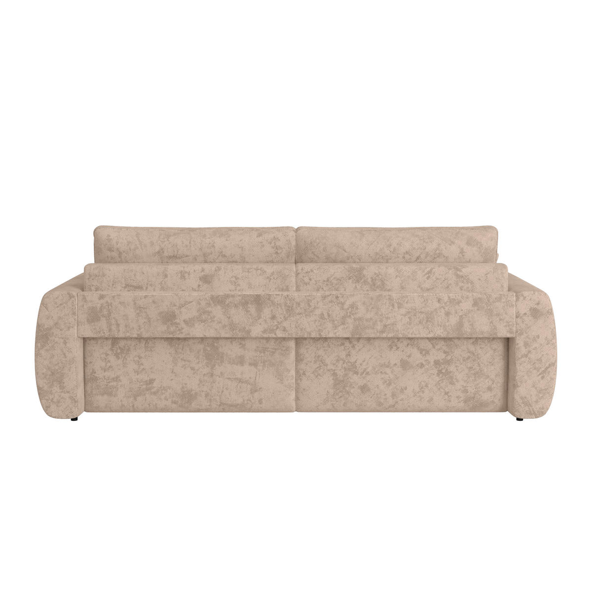 SCHLAFSOFA  mit Stoffauswahl Webstoff Beige  - Beige/Schwarz, MODERN, Holz/Textil (245/74-90/104cm) - MID.YOU