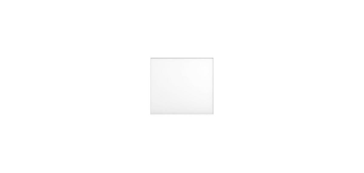 INFRAROT-HEIZPANEEL 360 W White  - Weiß, Basics, Kunststoff (60/60/3,8cm) - Mican