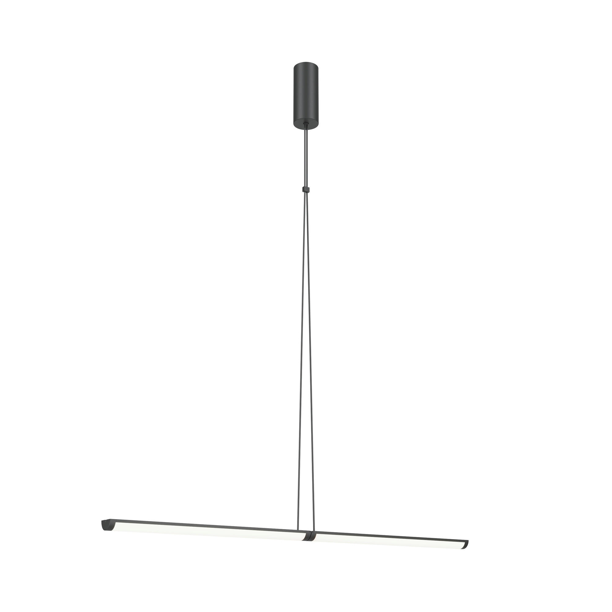 PENDELLEUCHTE 88,6/4/2 cm  - Schwarz, Trend, Kunststoff/Metall (88,6/4/2cm) - MAYTONI