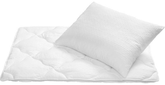 BETTENSET SLEEPWELL 140/200 cm - Weiß, Basics, Textil (140/200cm) - Sleeptex