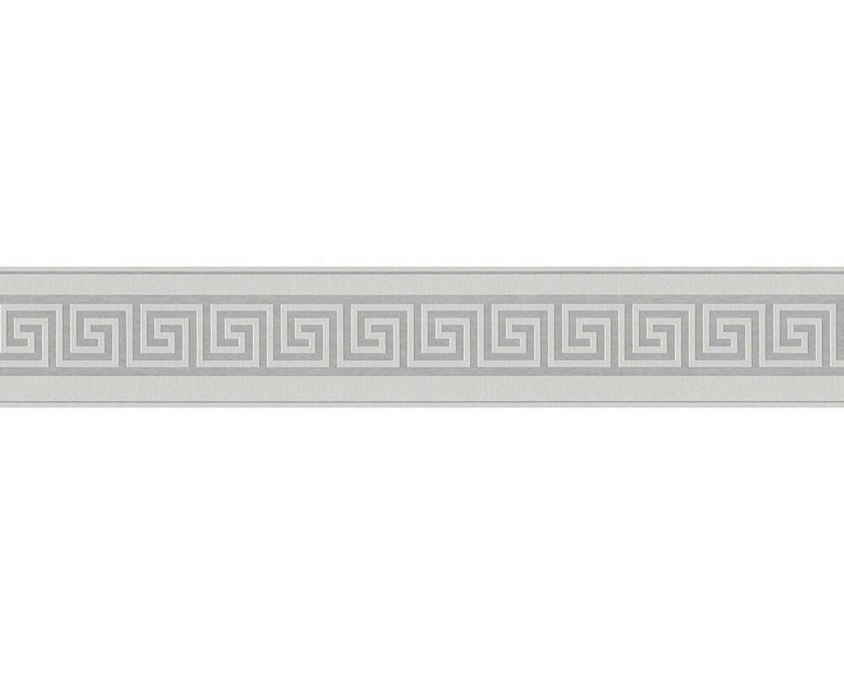 BORDURA  siva  - siva, Basics, papir (10,5*500cm)