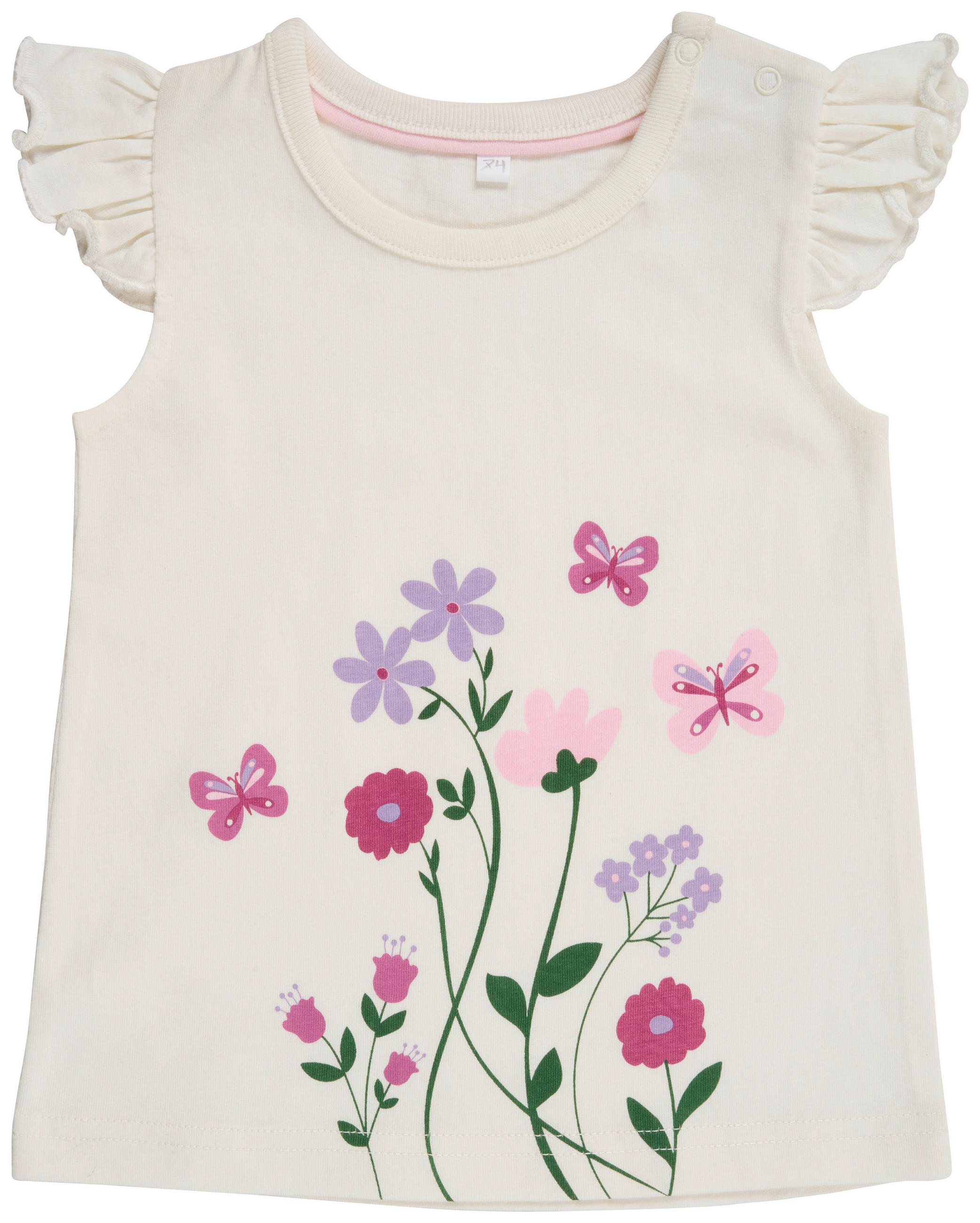 T-SHIRT - Weiß, Basics, Textil (74null) - Patinio
