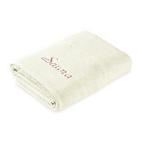 SAUNATUCH FROTTANA PEARL Elfenbein  - Elfenbein, Basics, Textil (80/200cm) - Moeve