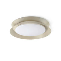 LED-DECKENLEUCHTE 45/8.2 cm   - Greige, KONVENTIONELL, Kunststoff (45/8.2cm)