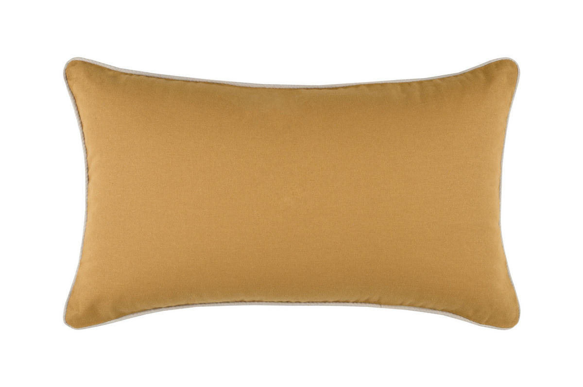 OKRASNA BLAZINA  MARIS   30/50 cm          - gorčično rumena, Konvencionalno, tekstil (30/50cm)