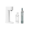 WASSERSPRUDLER WOODY WHITE  - Weiß, Basics, Naturmaterialien (24.5/13/41cm) - mysoda