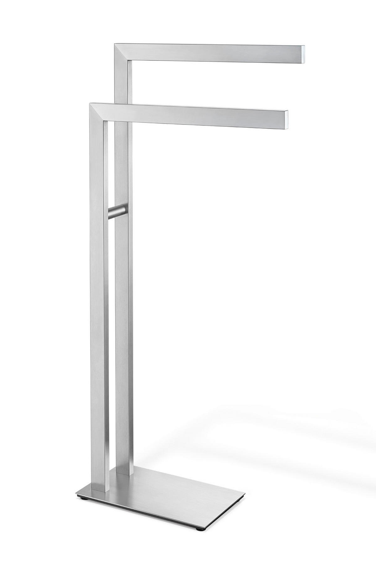 HANDTUCHSTÄNDER - Edelstahlfarben, Basics, Metall (15/80/38,5cm) - Zack