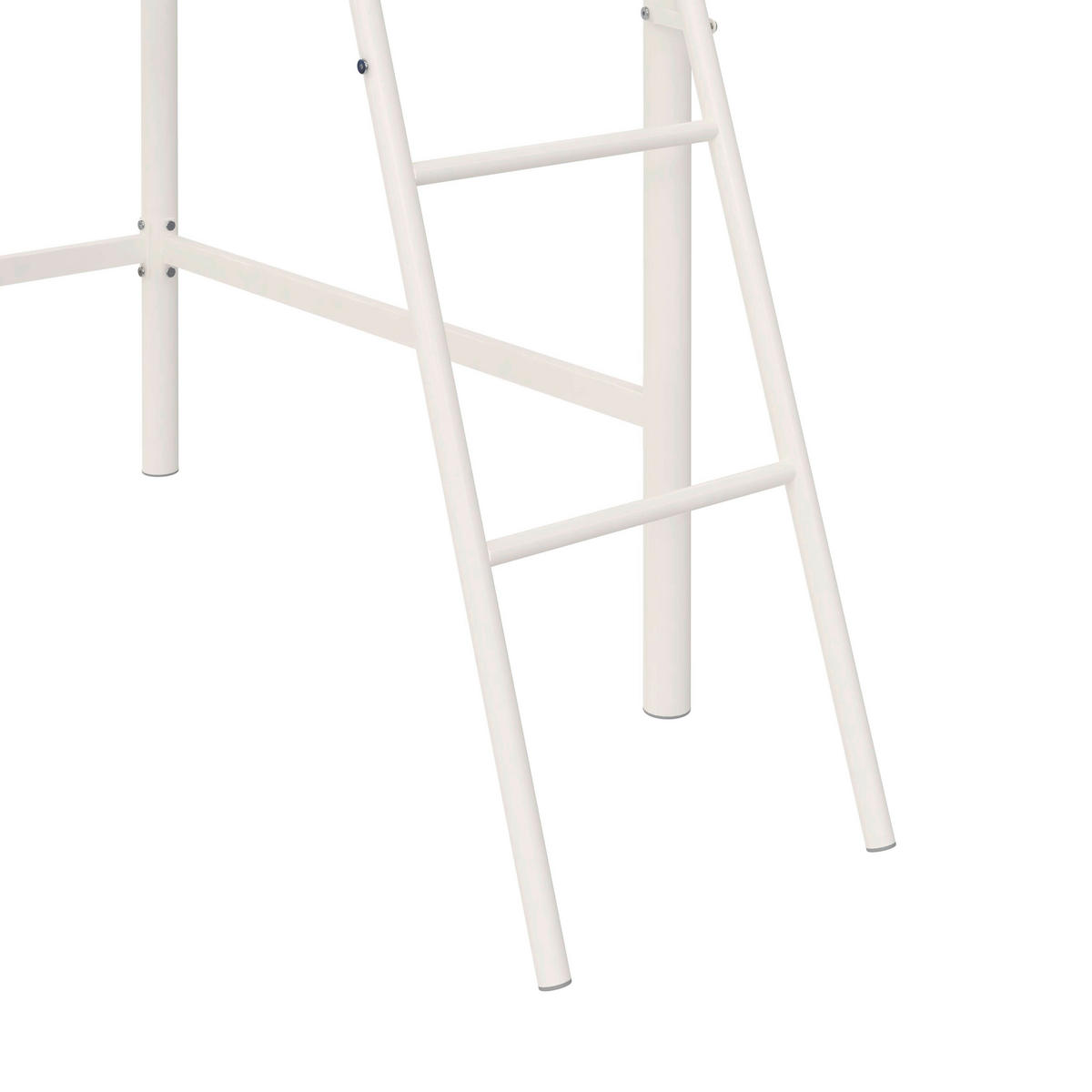 HOCHBETT  - Weiß, Design, Metall (207/129/130cm) - MID.YOU