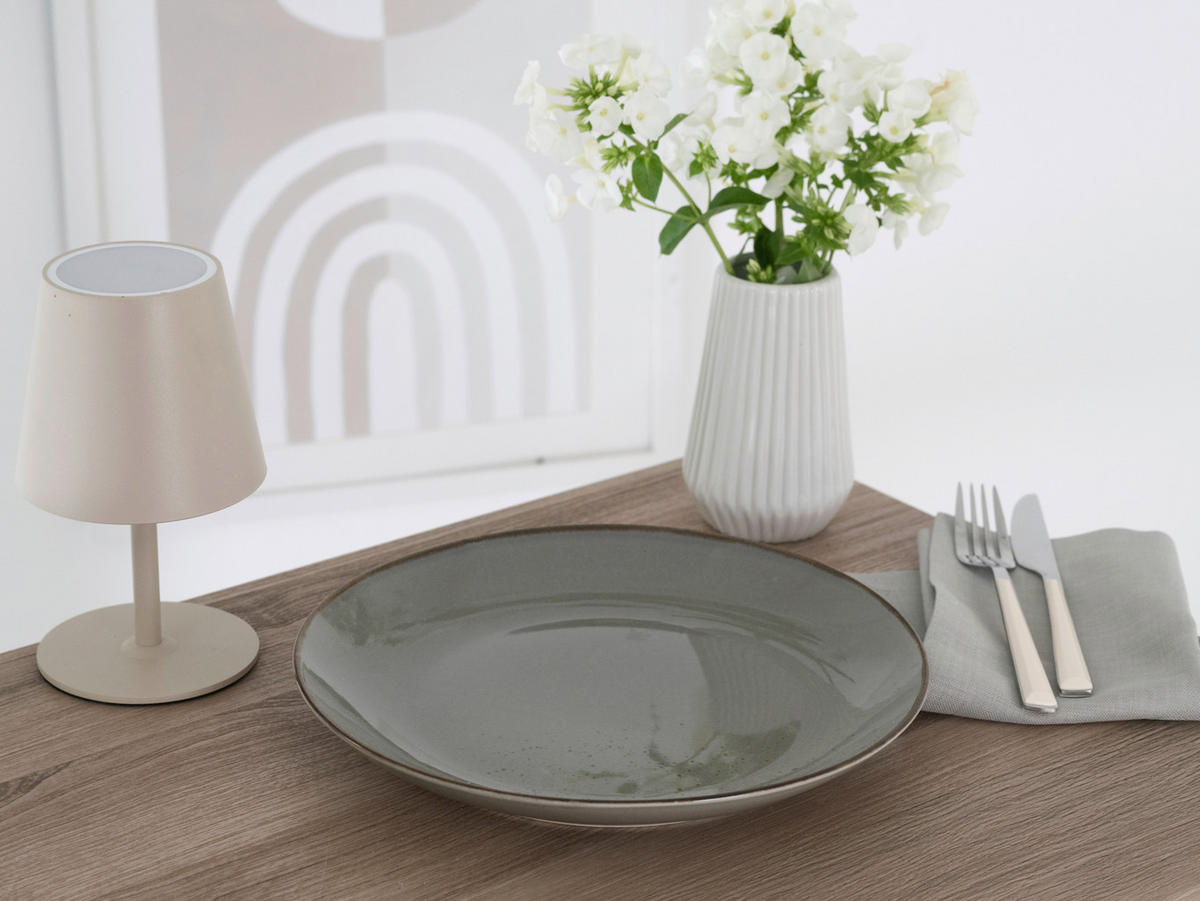 KOMPLETT SERVIS Nature Collection 20 delar  - grå, Basics, keramik - Creatable