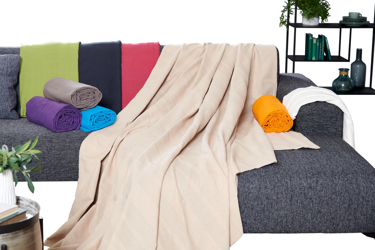 PREGRINJALO 220/240 cm bela  - bela, Design, tekstil (220/240cm) - Boxxx