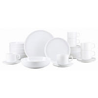KOMBISERVICE Weiß Session White 30-teilig 6 Personen  - Weiß, Basics, Keramik - Creatable