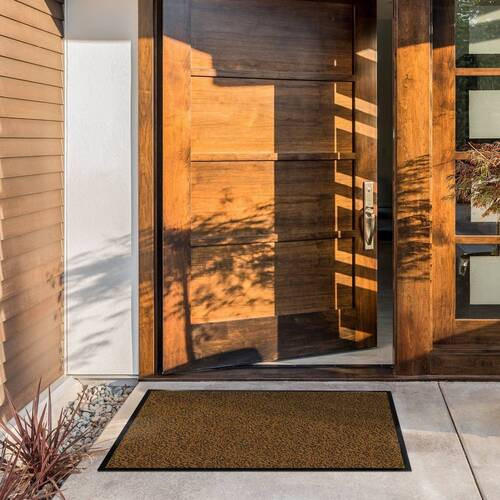 SCHMUTZFANGMATTE  40/60 cm  Braun  - Braun, KONVENTIONELL, Kunststoff/Textil (40/60cm) - Floordirekt