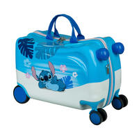 REISEKOFFER Hellblau, Hellrosa, Perlmutt  - Hellrosa/Perlmutt, Basics, Kunststoff (47,50/23/32cm) - Disney