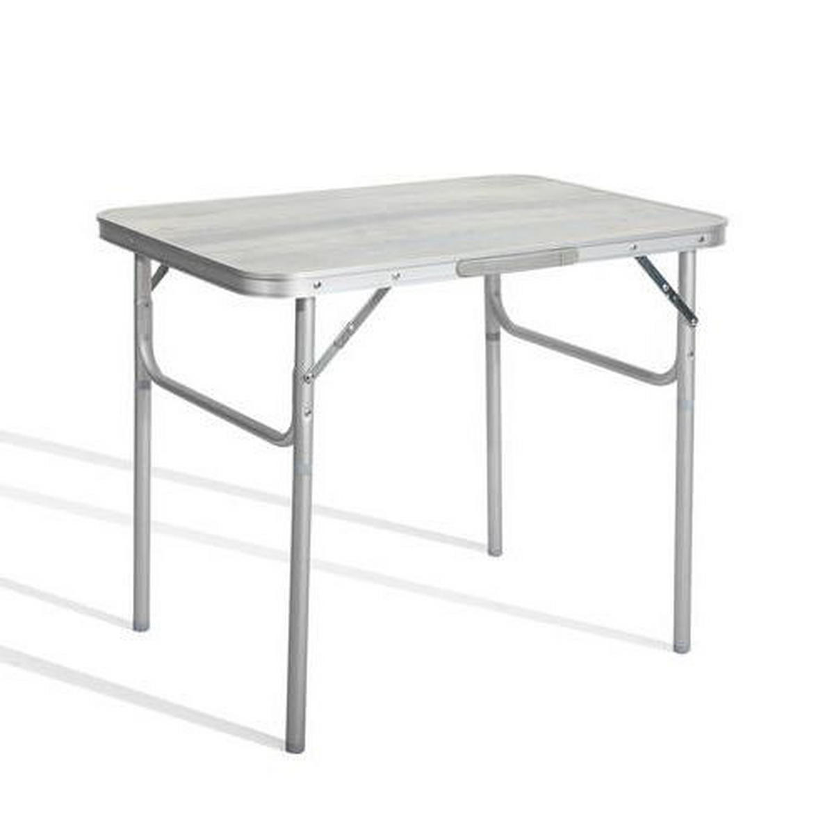 CAMPINGTISCH - Silbereichenfarben, Basics, Holzwerkstoff/Metall (75/55/63cm) - Modante