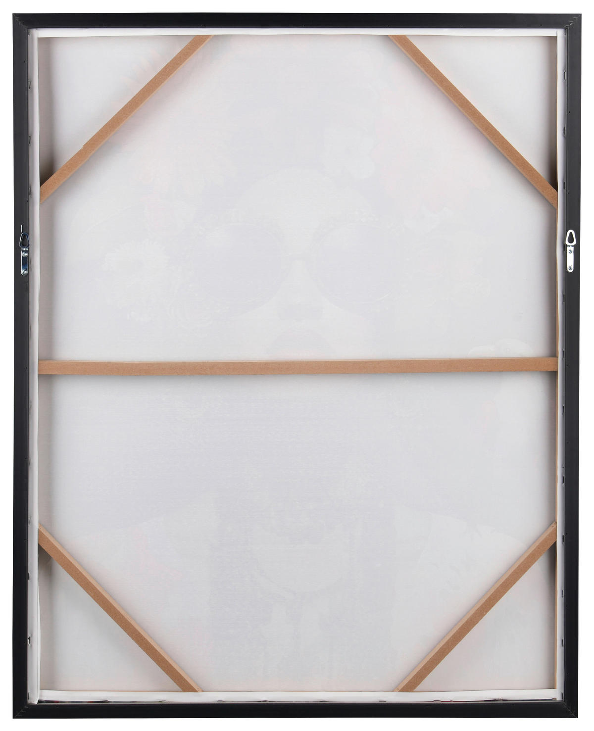 BILD 80/100 cm  - Multicolor/Schwarz, Design, Kunststoff/Textil (80/100cm)