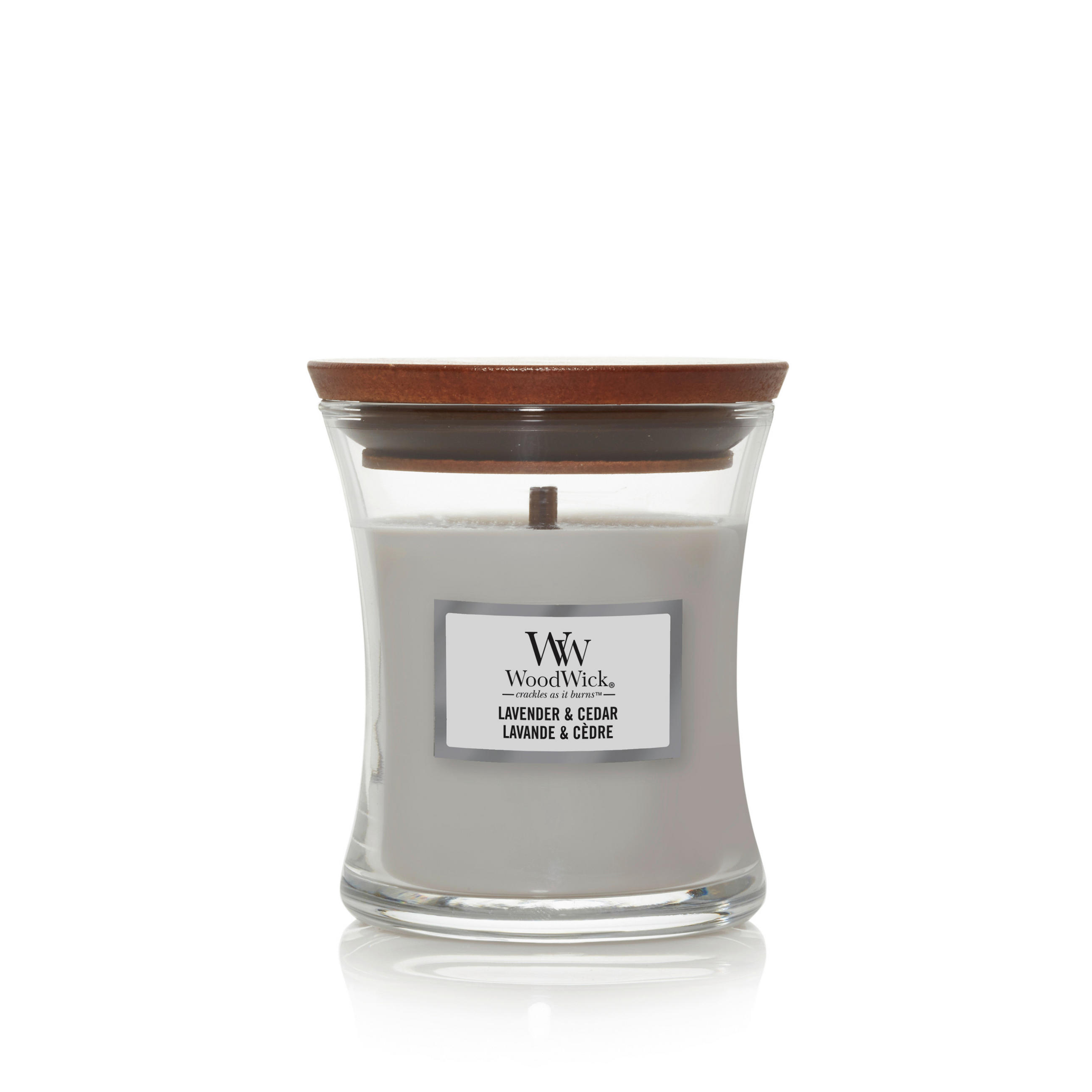 SVÍČKA VE SKLE S VÍČKEM  - Basics (7/8.3/7cm) - WoodWick