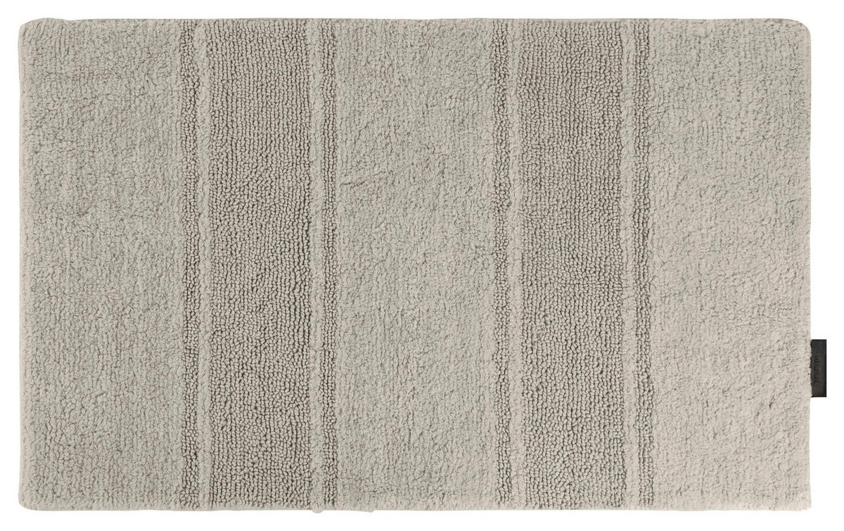 BADTEPPICH Grau 90/60 cm  - Grau, Basics, Textil (90/60cm) - Joop!