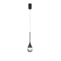 LED-PENDELLEUCHTE Deep 8/200 cm  - Schwarz, KONVENTIONELL, Metall (8/200cm) - Helestra