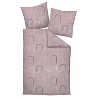 BETTWÄSCHE Seersucker 135/200 cm  - Taupe, Design, Textil (135/200cm) - Janine