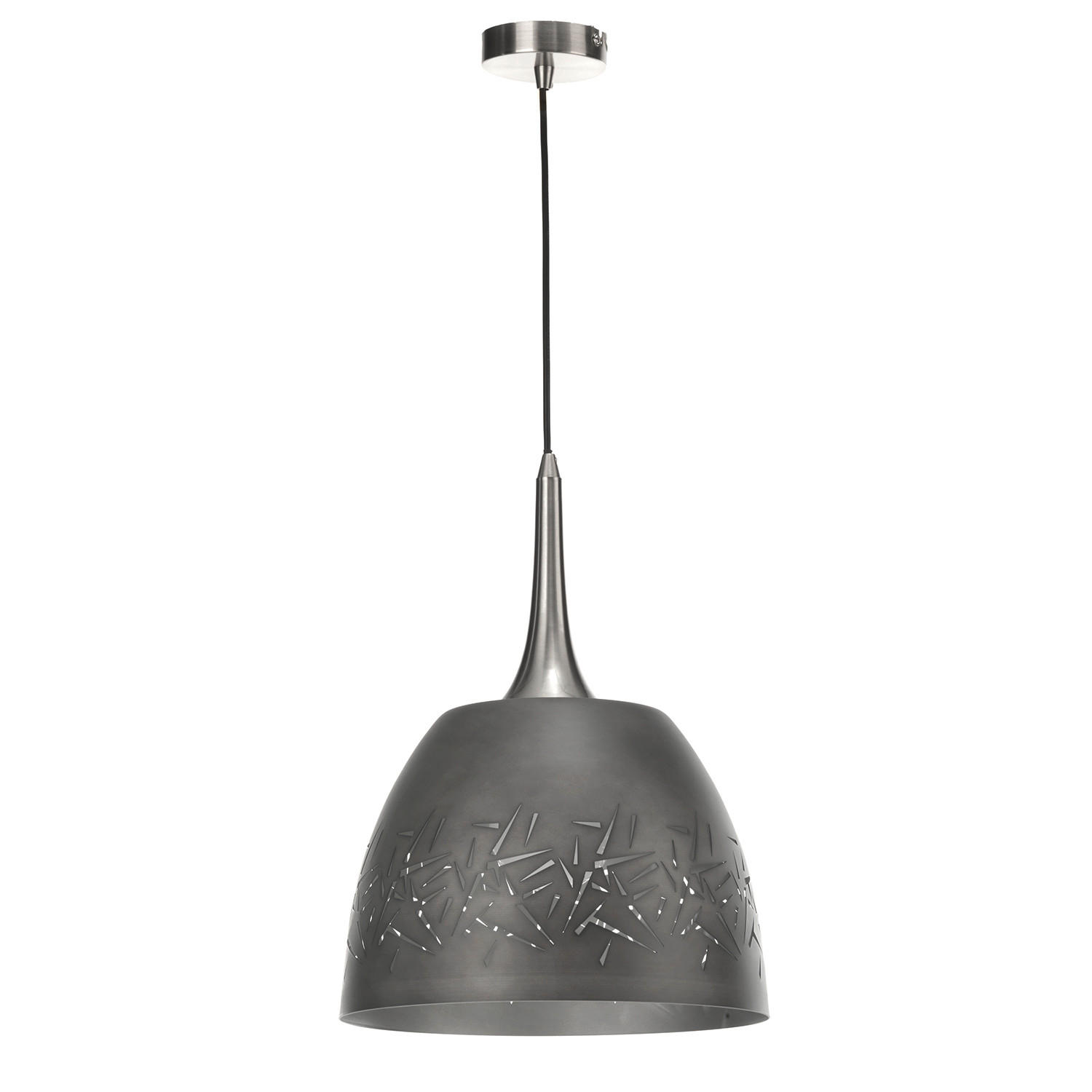 HÄNGELEUCHTE 32/100 cm   - Schwarz, KONVENTIONELL, Metall (32/100cm)