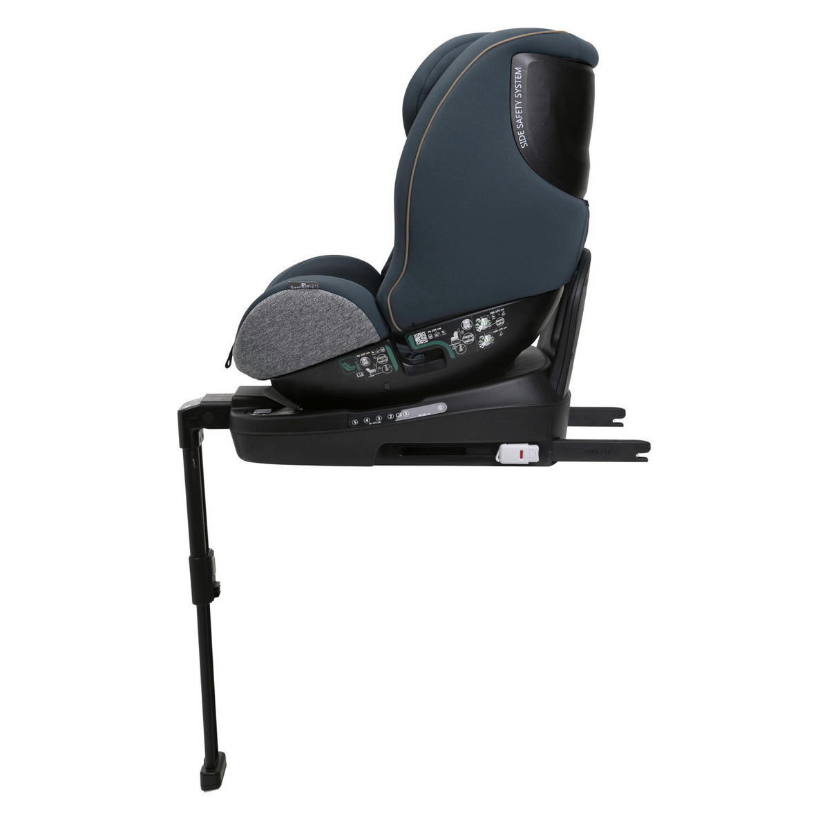 KINDERAUTOSITZ SEAT3FIT AIR   - Graphitfarben, Basics (49/44/61cm) - Chicco