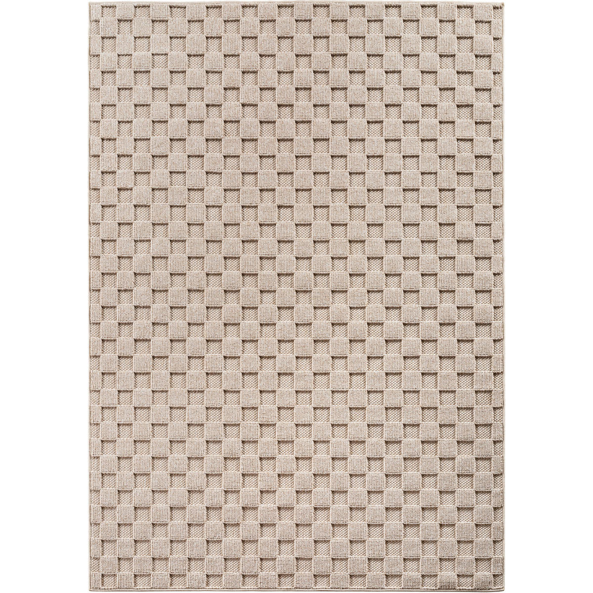 FLACHWEBETEPPICH 200/290 cm HELIX Beige  - Beige, Basics, Kunststoff/Textil (200/290cm) - Novel