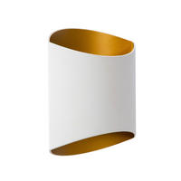 LED-WANDLEUCHTE - Weiss, Konventionell, Metall (16/8/18cm) - Lucide