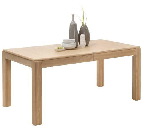 MATBORD i trä, trämaterial 160-260/90/77 cm - ekfärgad, Design, trämaterial/trä (160-260/90/77cm) - Livetastic