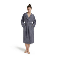 BADEMANTEL Superwuschel M Unisex  - Grau, Basics, Textil (Mnull) - Moeve