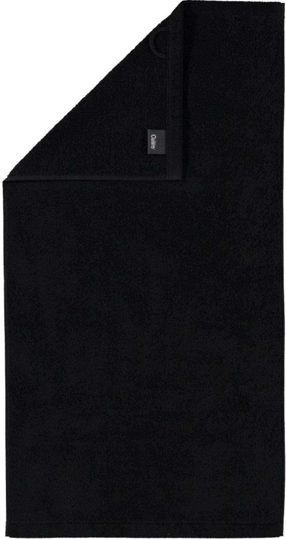 DUSCHTUCH Lifestyle Uni 70/140 cm  - Schwarz, Basics, Textil (70/140cm) - Cawoe