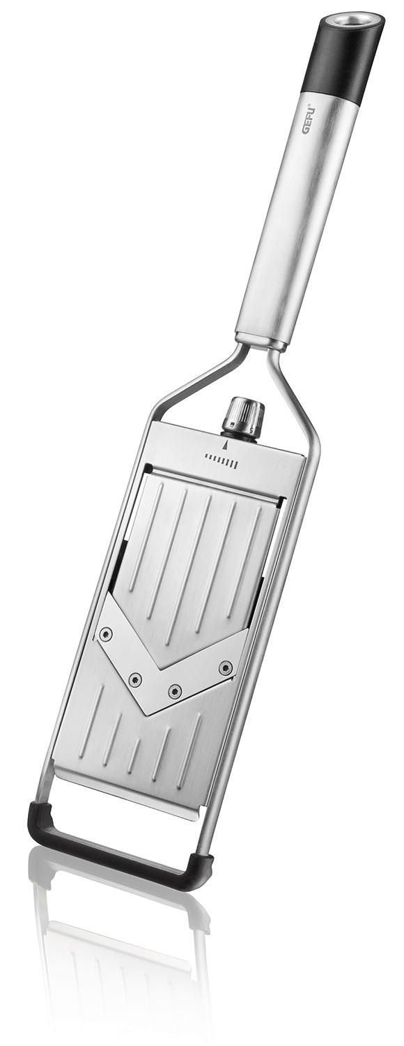 GEMÜSEHOBEL PRIMELINE  - Silberfarben/Schwarz, Basics, Kunststoff/Metall (34,5/8,3/2,1cm) - Gefu