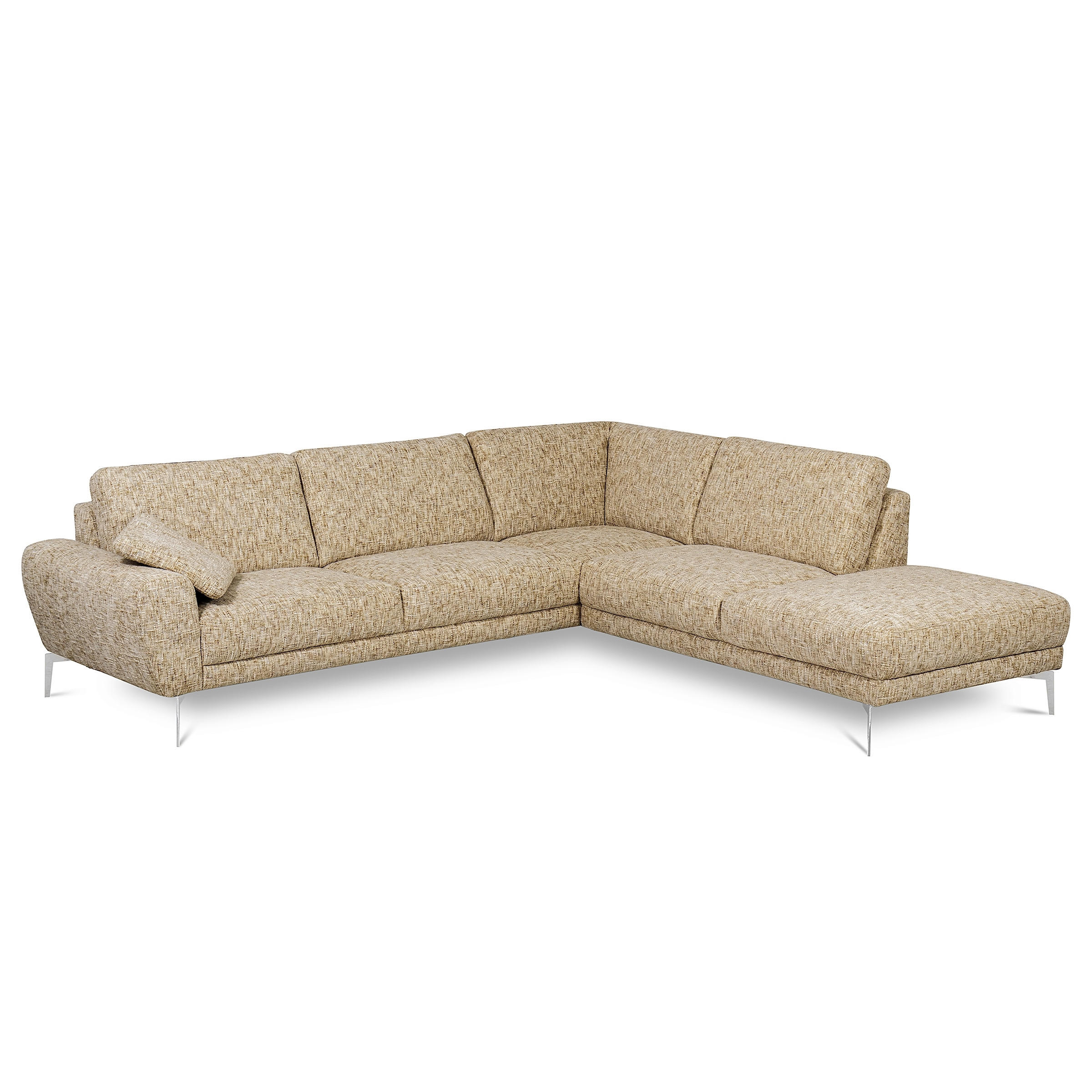 Livetastic Ecksofa Spring Hellbraun 273x250 cm