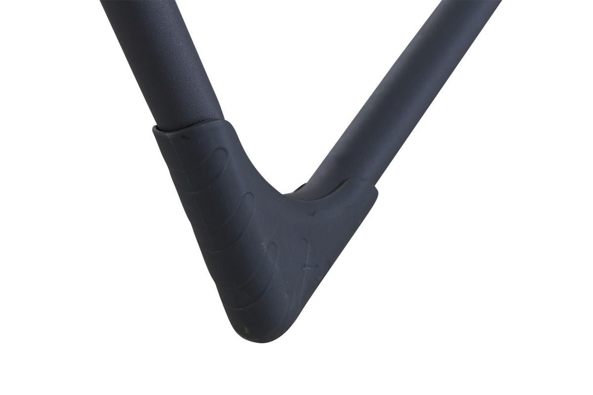 CAMPINGSESSEL - Anthrazit/Grau, KONVENTIONELL, Textil/Metall (55/99/73cm) - Siena Garden