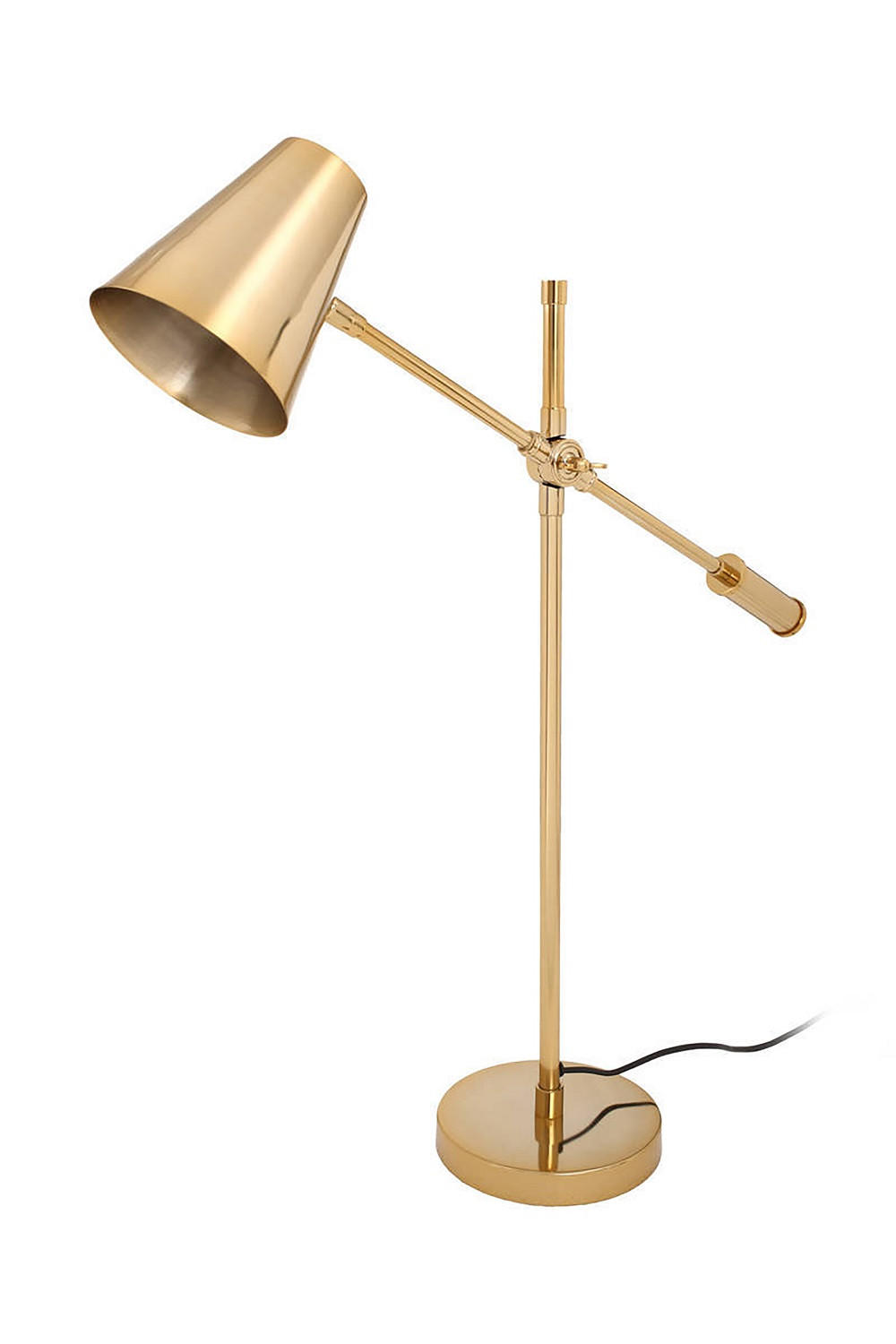 Tischlampe Celeste Goldfarben