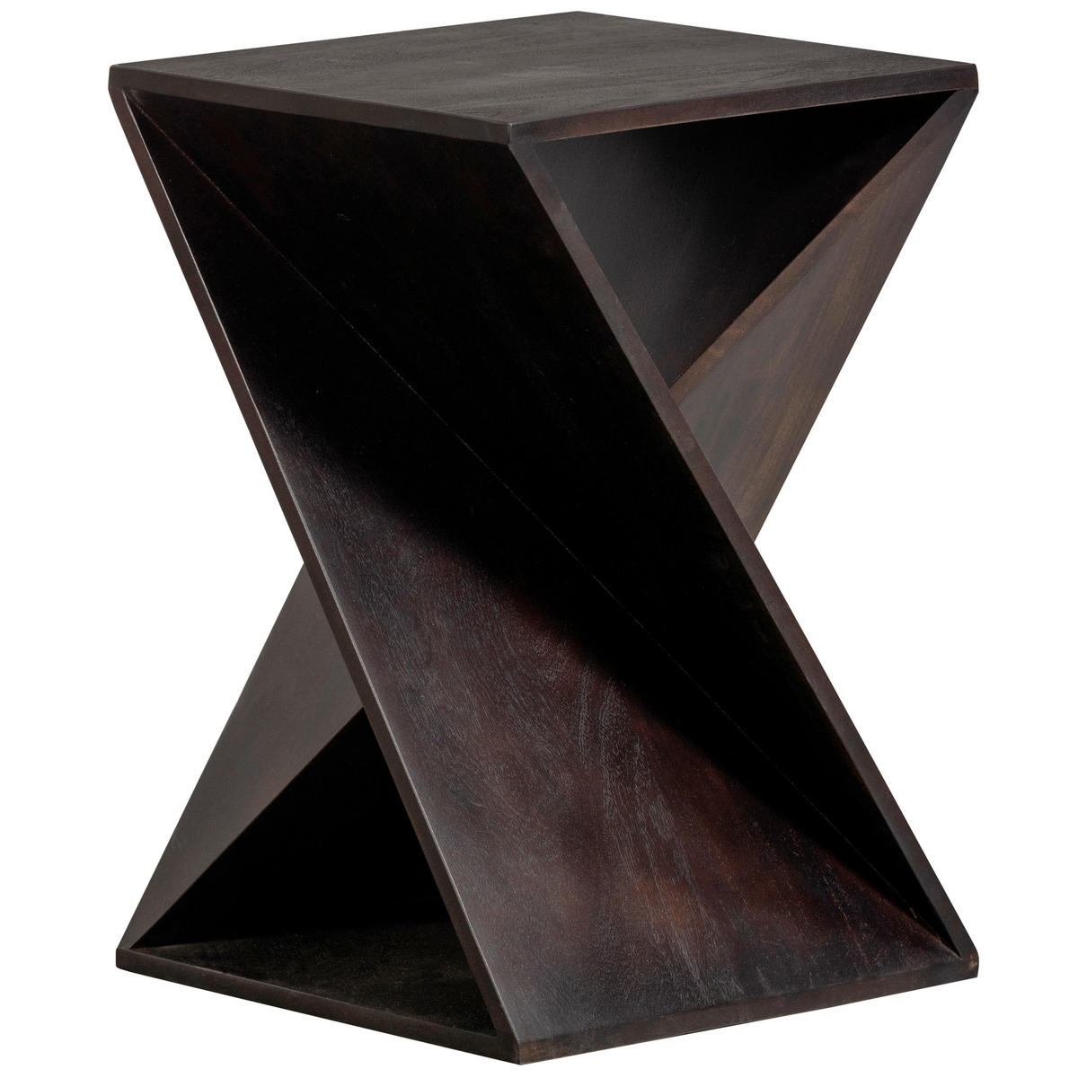 BEISTELLTISCH in Holz 41/41/61 cm  - Dunkelbraun, Design, Holz (41/41/61cm) - Livetastic
