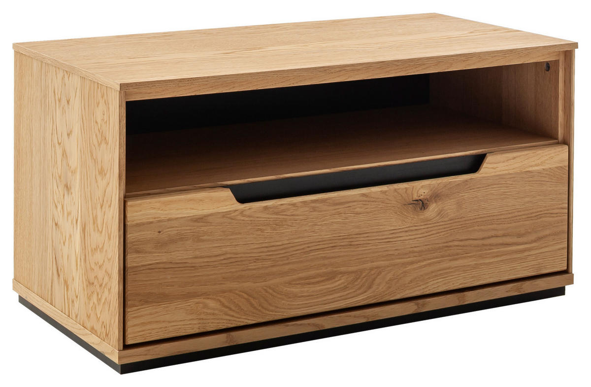 GARDEROBENBANK 79/41/41 cm  - Wildeiche/Eichefarben, Natur, Holz/Holzwerkstoff (79/41/41cm) - Linea Natura