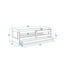 KINDER-/JUNIORBETT - Graphitfarben/Weiß, MODERN, Holz/Holzwerkstoff (80/160cm) KINDER-/JUNIORBETT - Graphitfarben/Weiß, MODERN, Holz/Holzwerkstoff (80/160cm)