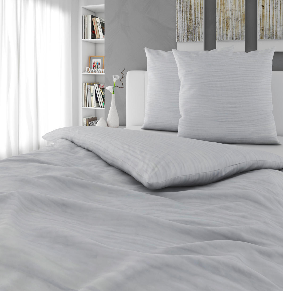 BETTWÄSCHE Musselin 200/200 cm  - Textil (200/200cm) - Novel