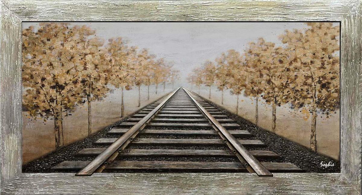 Pictură În Ulei  - multicolor, Basics, textil