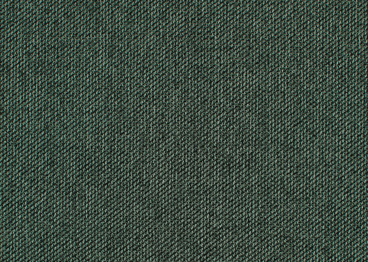 WOHNLANDSCHAFT in Webstoff Dunkelgrün  - Dunkelgrün/Schwarz, Design, Textil/Metall (216/385/177cm) - Welnova