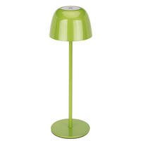 AKKU-TISCHLEUCHTE Santa Ana 11/34,6 cm   - Grün, Trend, Metall (11/34,6cm) - Novel