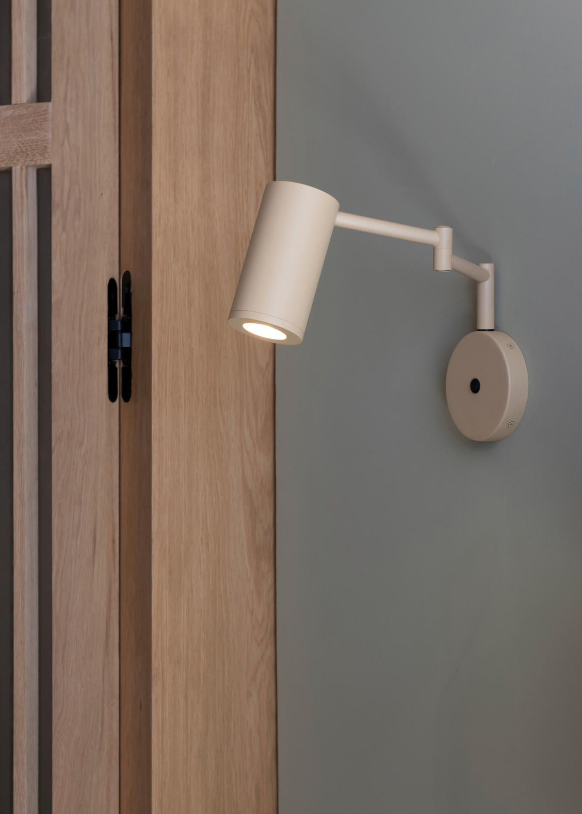 WANDLEUCHTE It's About RoMi 33/27 cm   - Beige, Design, Metall (33/27cm) - It's about Romi