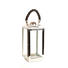 LATERNE - Silberfarben, Design, Glas/Metall (38cm) - Ambia Home LATERNE - Silberfarben, Design, Glas/Metall (38cm) - Ambia Home