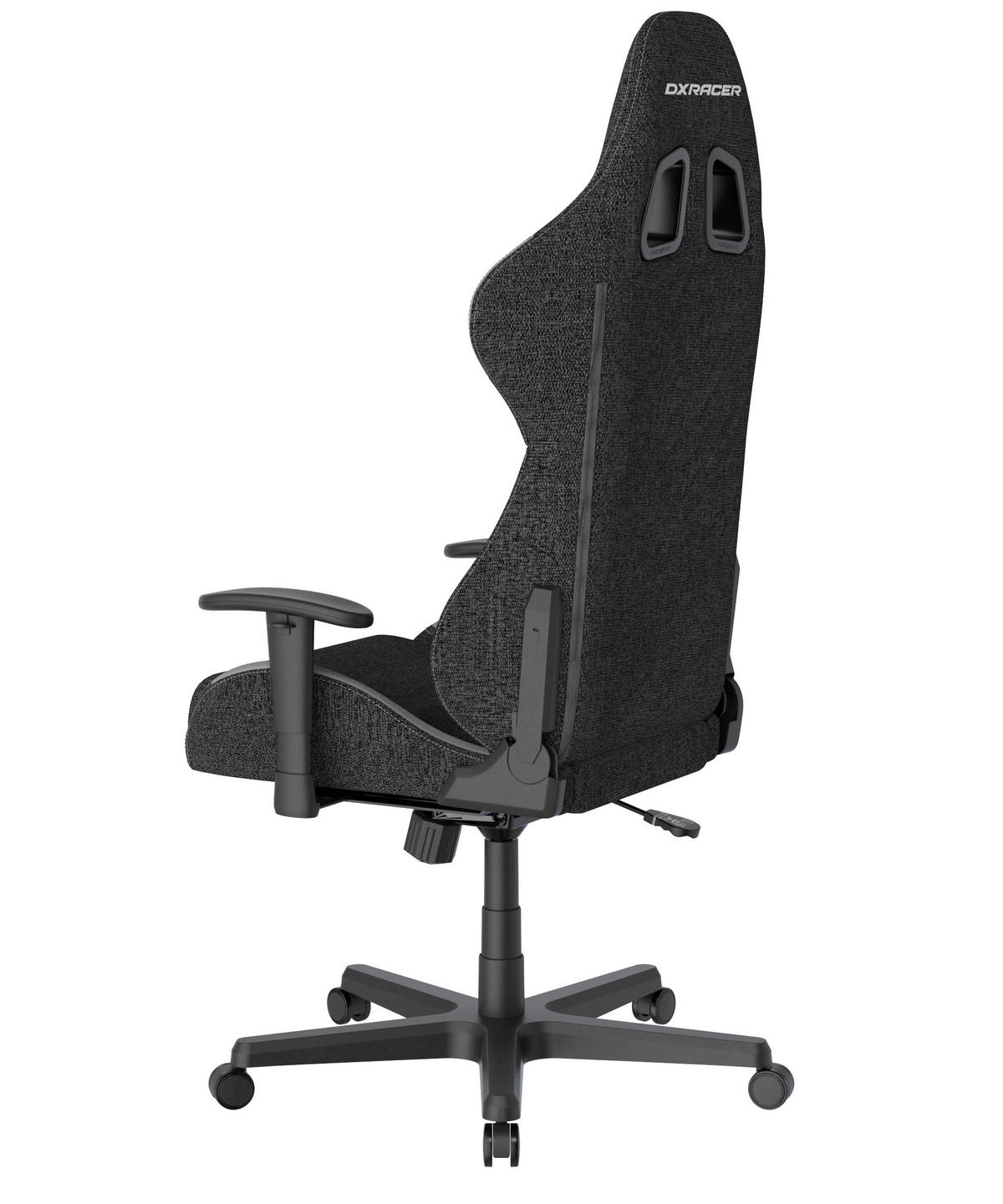 GAMINGSTUHL  in Grau, Schwarz  - Schwarz/Grau, KONVENTIONELL, Kunststoff/Textil (70/129/70cm) - Dxracer